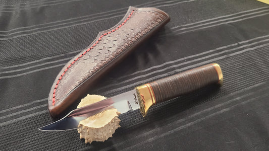 L. Smith, 7.5" Clip Point Hunter